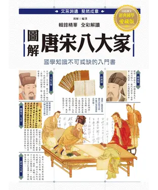 書封 圖解‧唐宋八大家